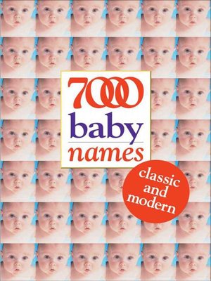 cover image of 7000 Baby Names